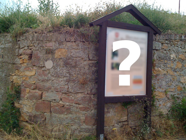 GeoCaching: Vor rund 40 Mio Jahren Infotafel (geocache_40miojahre_infotafel.jpg, 600x450, 101121 Byte)